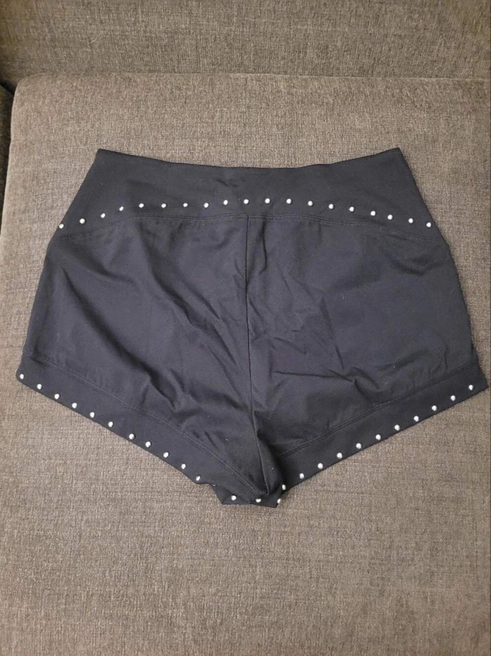 Halara Micro Shorts with silver dots